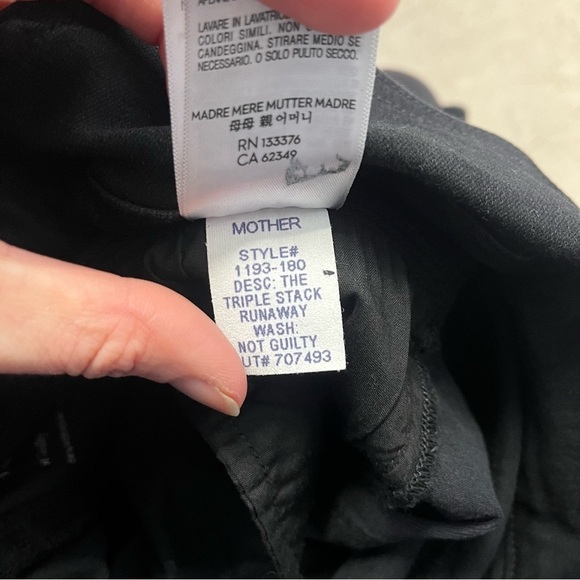 MOTHER x REVOLVE The Triple Stack Runway Bootcut Jeans in Not Guilty - Picture 15 of 16